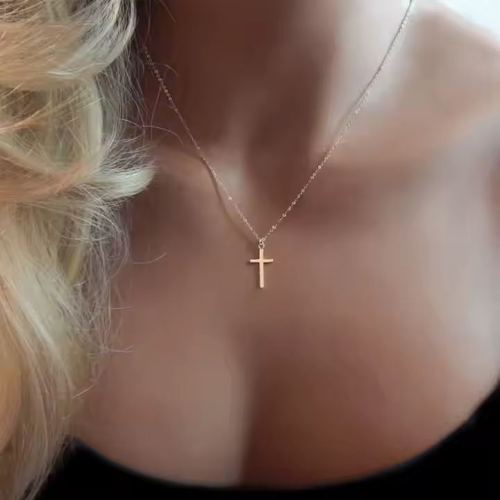 Miniature Cross Necklace